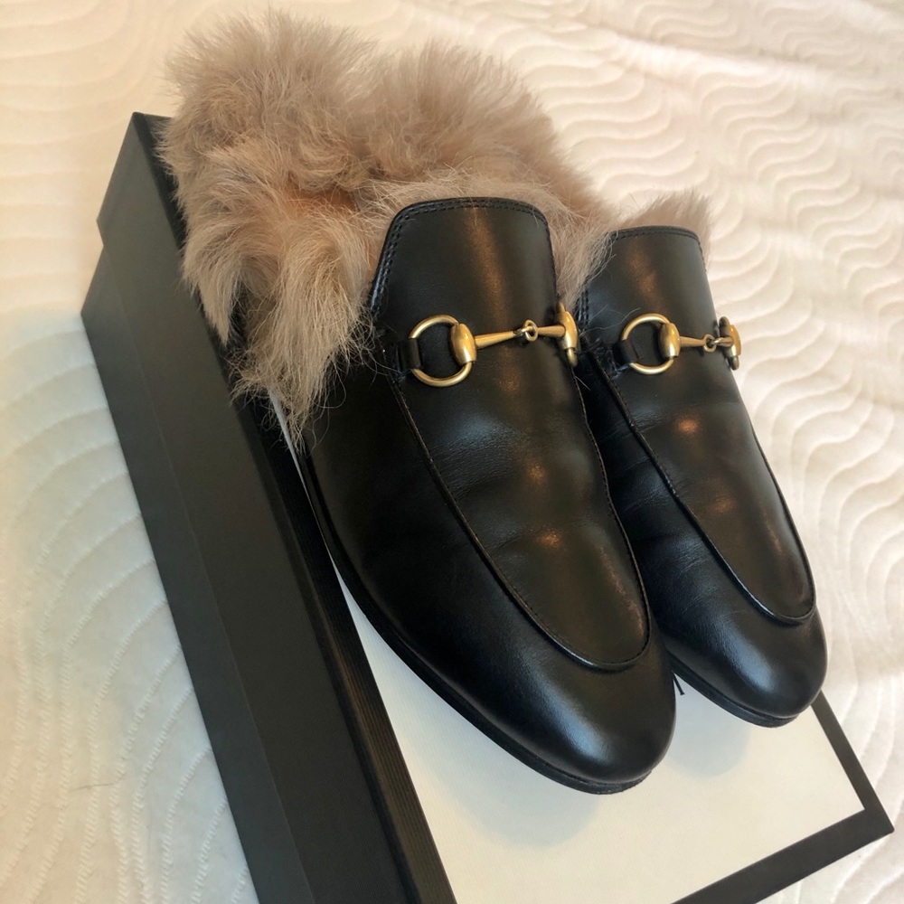 COPY - Gucci Princeton Fur Lined Mule